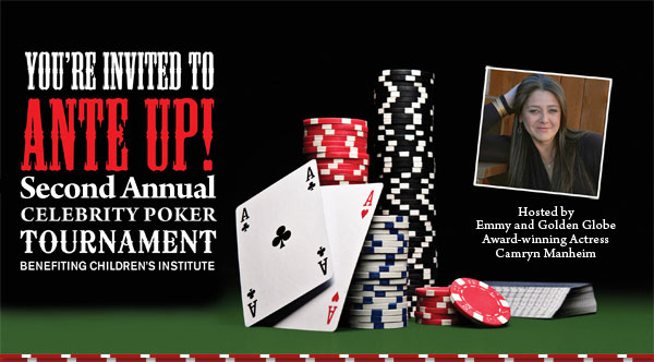 Oct 23 2010 Celebrity Poker Tournament Benefiting Children's Institute